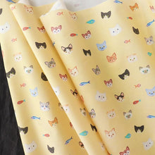 Load image into Gallery viewer, Cat faces(Yellow)
