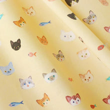 Load image into Gallery viewer, Cat faces(Yellow)

