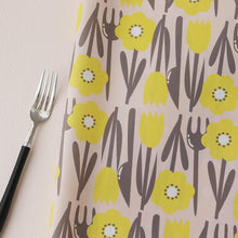 Load image into Gallery viewer, If there are flowers and a knife and fork(Pink Beige)
