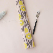Load image into Gallery viewer, If there are flowers and a knife and fork(Pink Beige)
