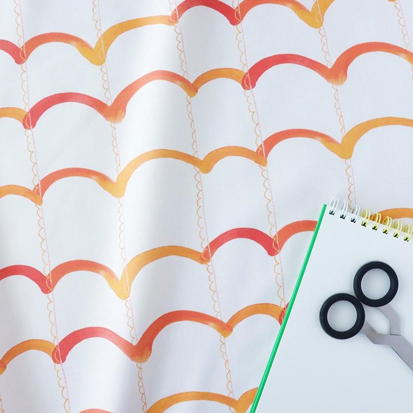 Frill Check(Orange)