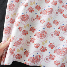 Load image into Gallery viewer, Flowers and Stitching(Red)
