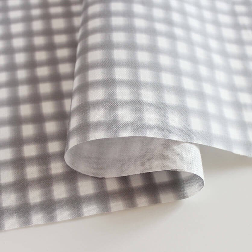 Gingham Checks (Grey)