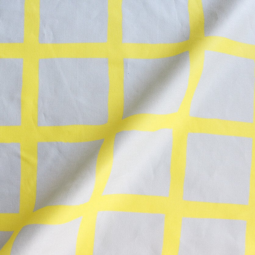 Large Lattice Pattern (Yellow x Grey)