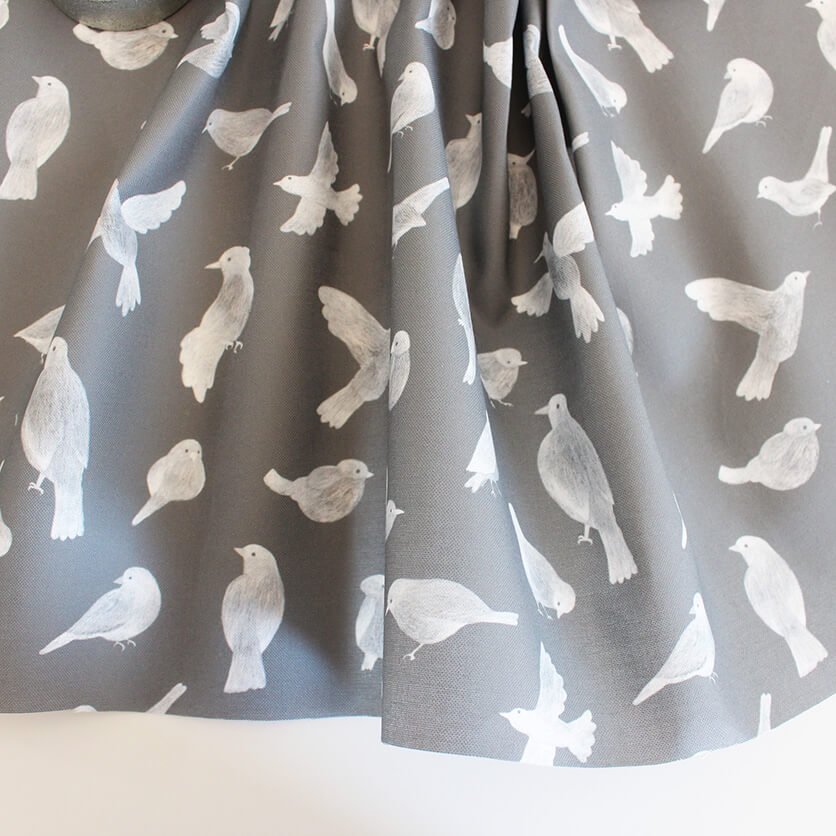 Little Birds From All Over (Charcoal Grey)