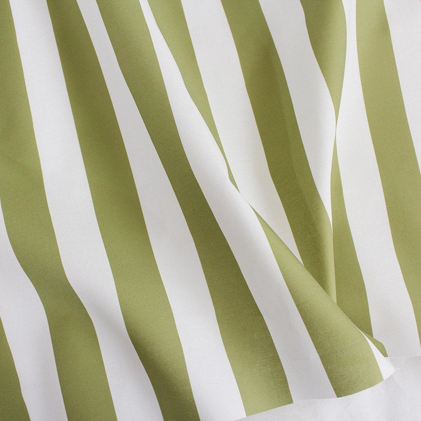 Basic Stripes (Japanese Tea Color) -Traditional Japanese Colour Series-