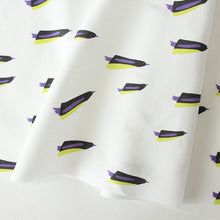 Load image into Gallery viewer, Swimming Penguins (White x Black Purple)
