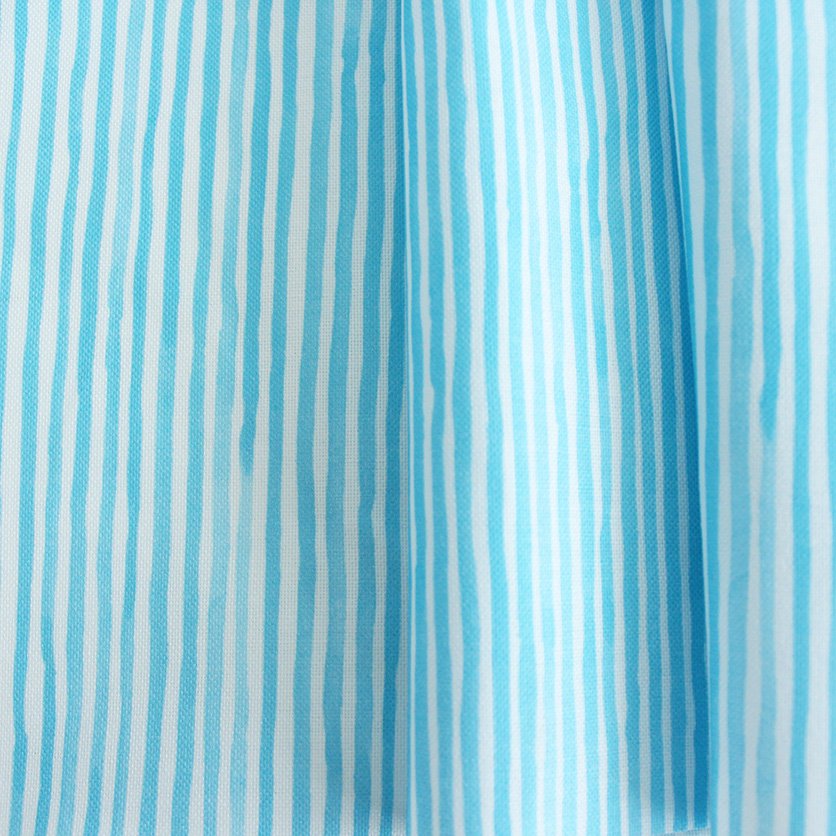 Watercolor Stripes (Aqua Blue)