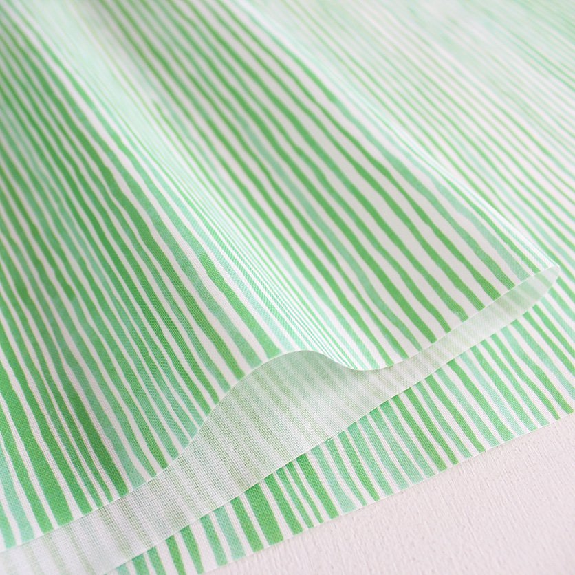 Watercolor Stripes (Green)