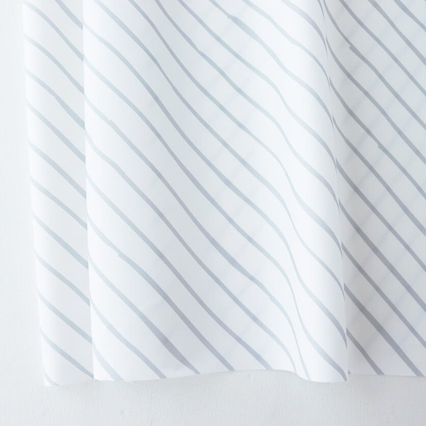 Oblique Lines Big (White x Light Grey)