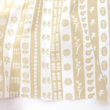 Load image into Gallery viewer, Flower Stripes -Sixth Lunar Month- (Natural Beige)
