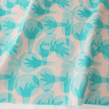Load image into Gallery viewer, See Through Forest (Sheer Pink x Turquoise)
