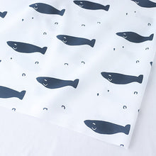 Load image into Gallery viewer, Fish! Big (White x Navy)
