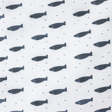 Load image into Gallery viewer, Fish! (White x Navy)

