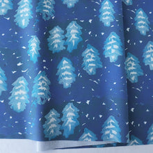 Load image into Gallery viewer, Snowy Forest (Night Blue)
