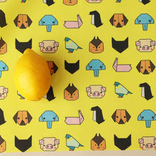 Load image into Gallery viewer, Origami Animals(yellow)
