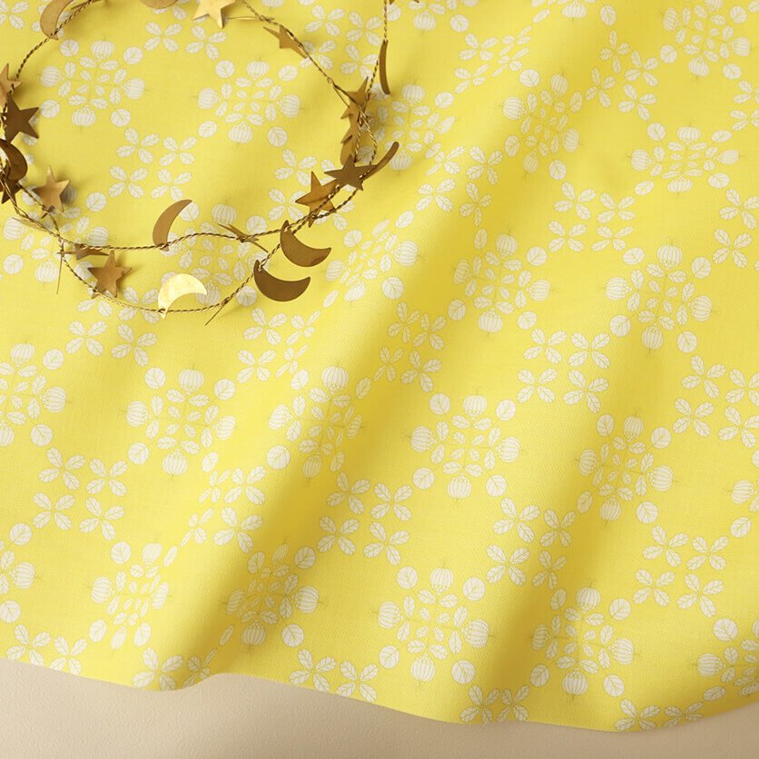 folksy floral (Yellow)