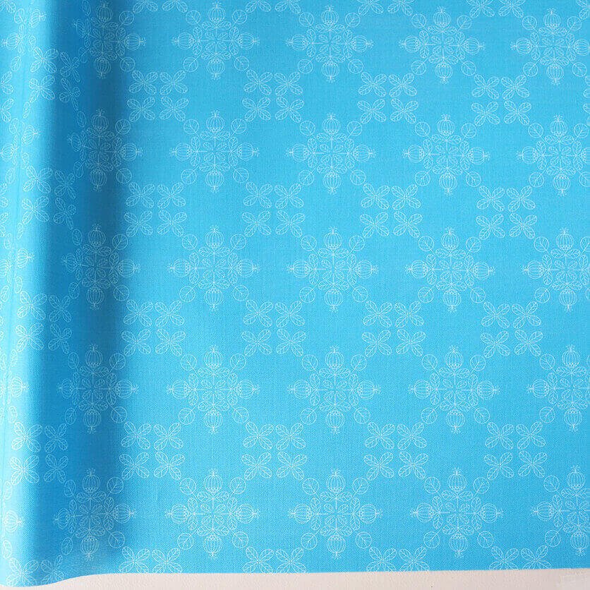 folksy floral (Light Blue)