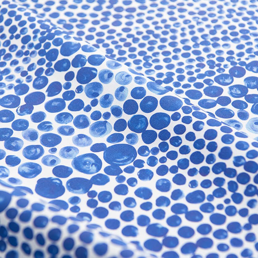 Finger Painting Polka Dots(Blue)