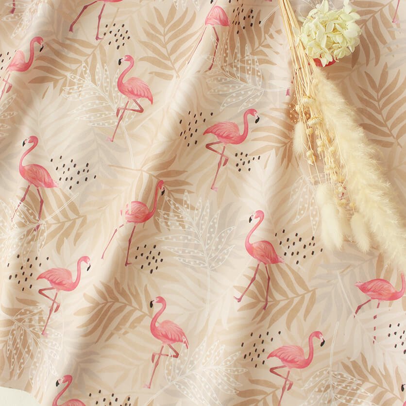 Happy Flamingo Time(Beige)