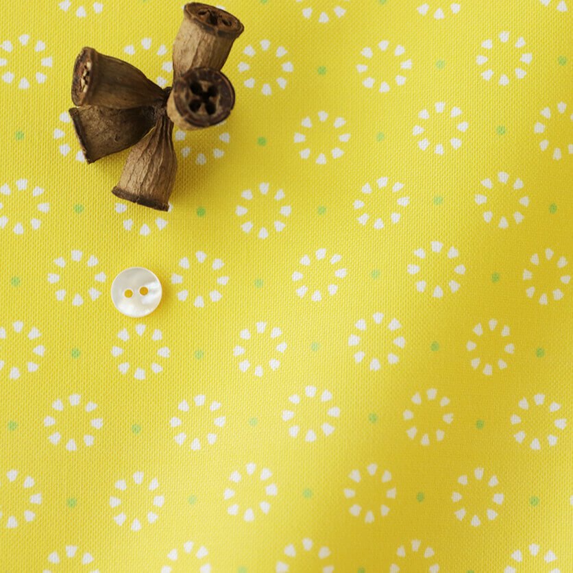 Unique polka dots(Yellow)