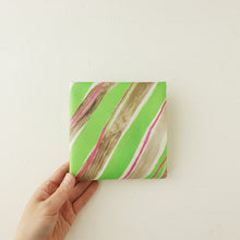 Load image into Gallery viewer, New Retro Diagonal Stripe(Green&amp;Brown)
